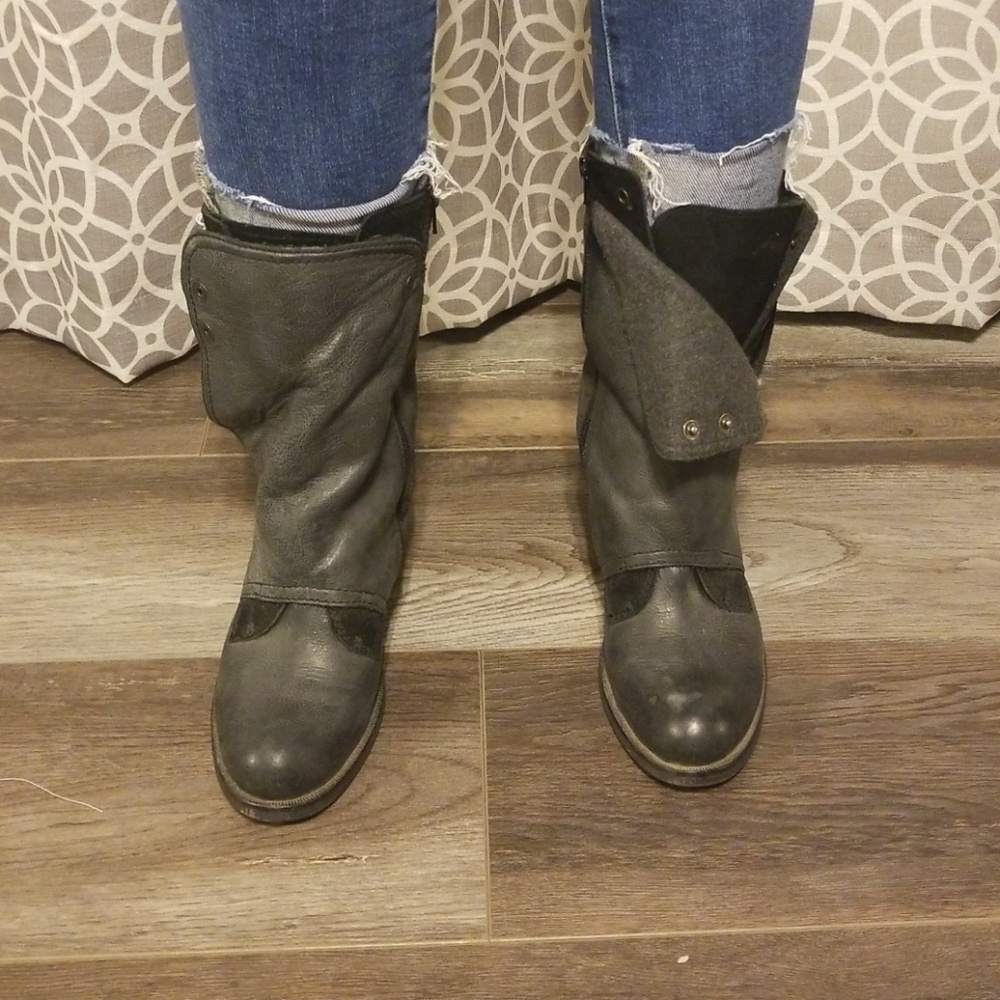 Bad as$ moto boots